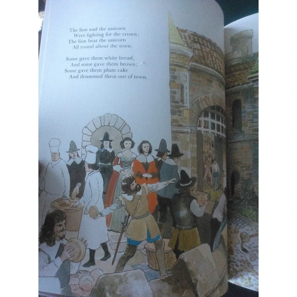 Frank Baber's Mother Goose Nursery Rhymes (Hardcover, 1976)